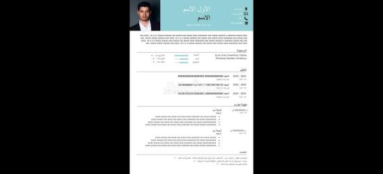 تصميم سيرة ذاتية احترافية - 4